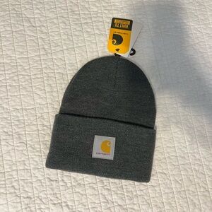 Carhartt Grey Beanie NWT